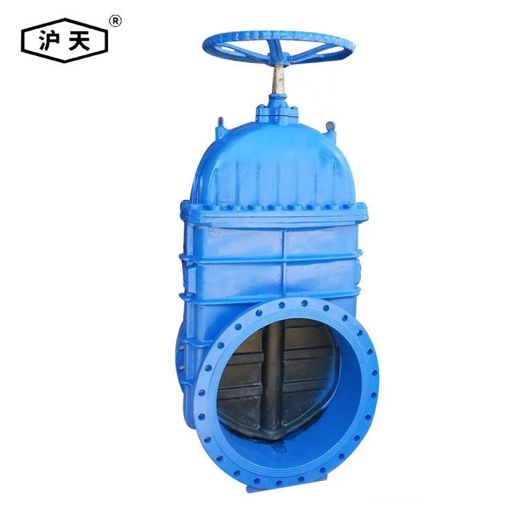 Z45X-DN100 flanged gate valve soft seal elastic dark stem exhaust ball check gate diaphragm plug valve