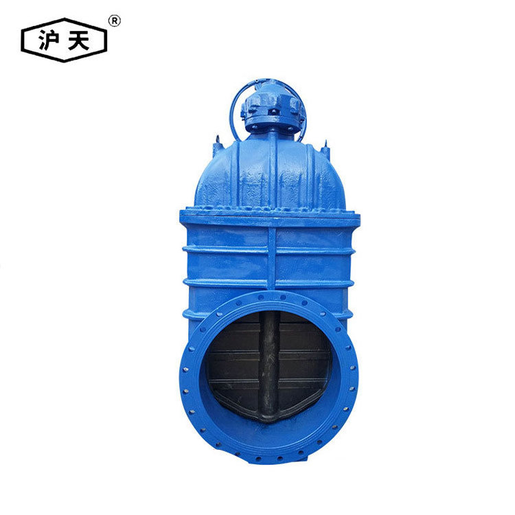 Z45X-DN100 flanged gate valve soft seal elastic dark stem exhaust ball check gate diaphragm plug valve