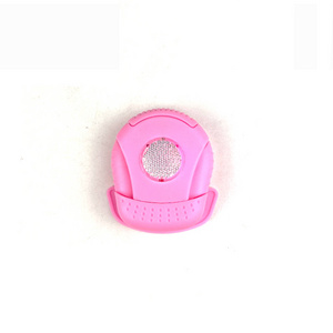 Eco-friendly plastic slider bag buckle parts utility plastic pink buckle side release with LED lights