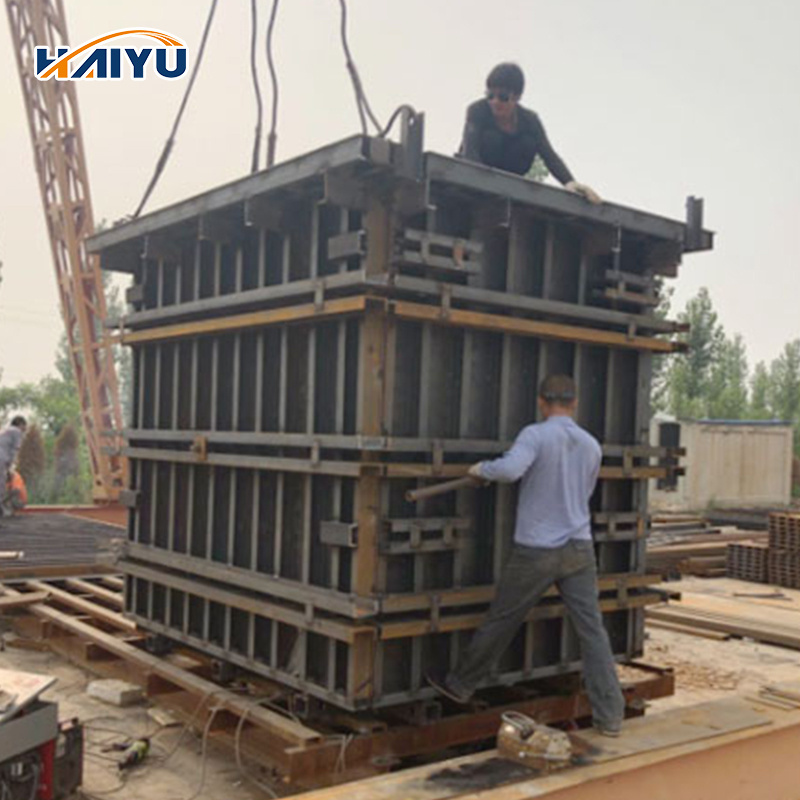 New Prefabricated  Concrete House Making Machines Low Cost Precast Concrete House Mould Concrete Houses Mold