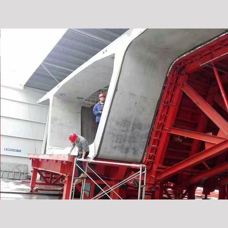 Precast cheap concrete construction steel segment box girder formwork beam