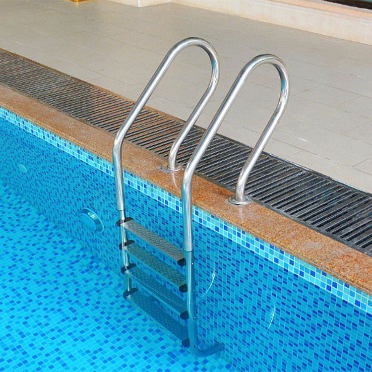 Hot Sale Swimming Pool 2 to 5 Step Ladder 304 Stainless Steel Non Slip Safety Pool Ladder Replacement