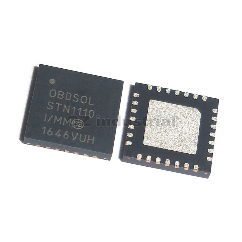 QZ STN1110-I Original Multiprotocol OBD to UART Interpreter QFN28 STN1110 STN1110-I/MM