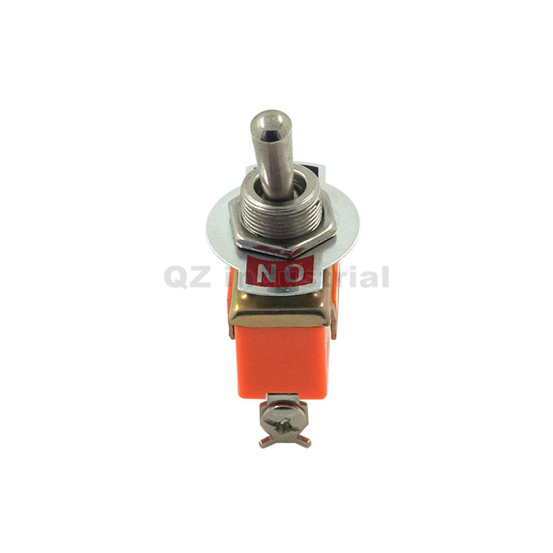 QZ Industrial 12MM 15A/250VAC 2 feet 2 files ON-OFF Rocker arm shaking power switch Toggle switch E-TEN1021