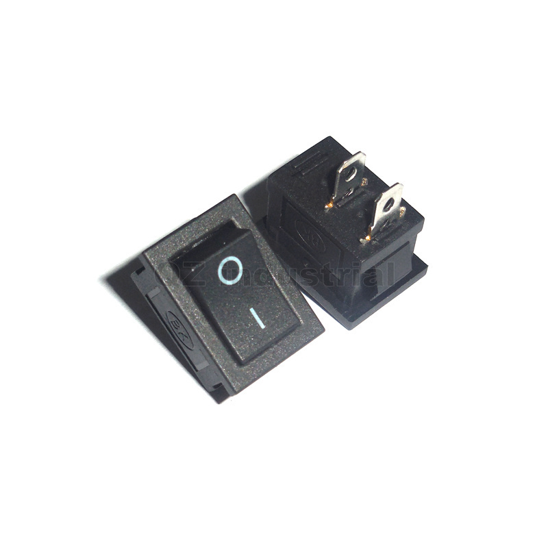 QZ High Quality 10A 125VAC 6A 250VAC KCD1 2PINS Rocker Switch