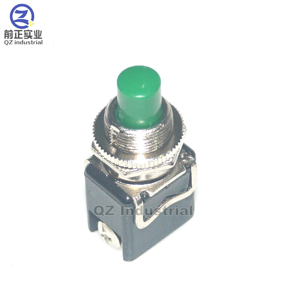 PBS-13B 12mm Red/Green Momentary Guitar Part Push On/Push Off Push Button Switch  PBS-13 PBS-13 C PBS-13B