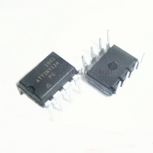 QZ original ATTINY13 IC MCU 8BIT 1KB FLASH DIP8 ATTINY13A ATTINY13A-PU