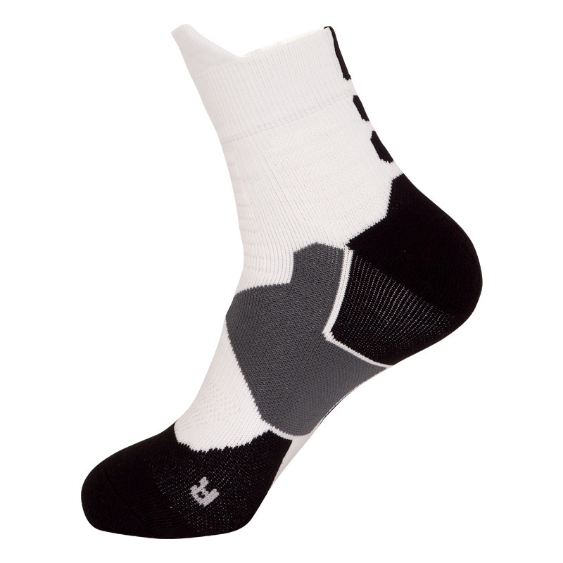 Custom Logo Mid-calf length sock super elite basketball Running Sports Socks unisex socks