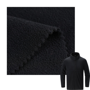 NEW customized color 100 polyester double side brush one side anti pilling knit 200 gsm polar fleece fabric/Stretch velvet