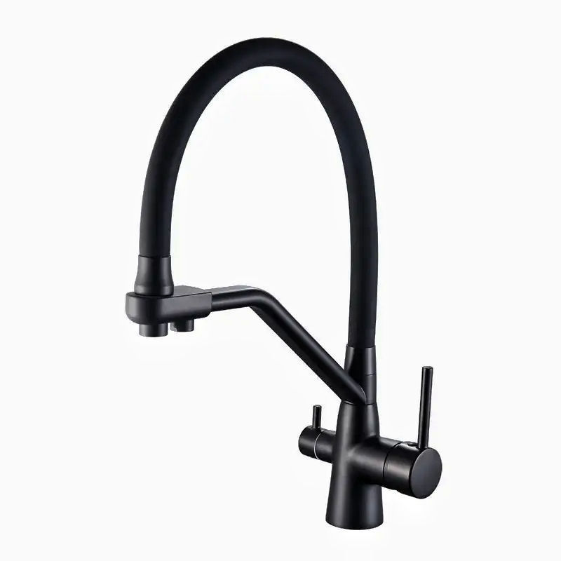 High Quality Kitchen Tap Head Faucet Sprayer Kitchen Sink without Faucet with Water Filter Bowl Stainless Steel LED Light Modern