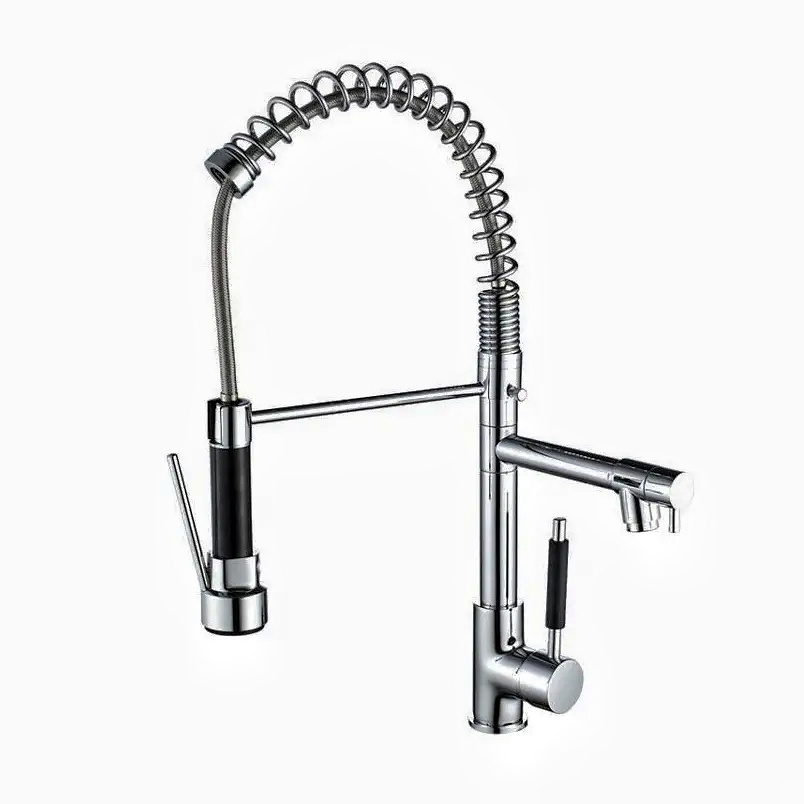 Foshan  Pulldown Swivel Pull-Out Pure Water Kitchen Tap Sink Faucet Gold Adapter