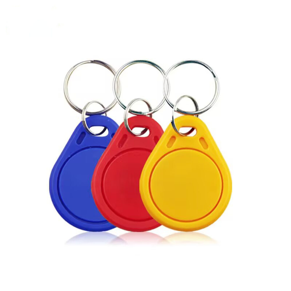 Logo Printing RFID 13.56Mhz Keyfobs Memory 1K Keychain For Access Control