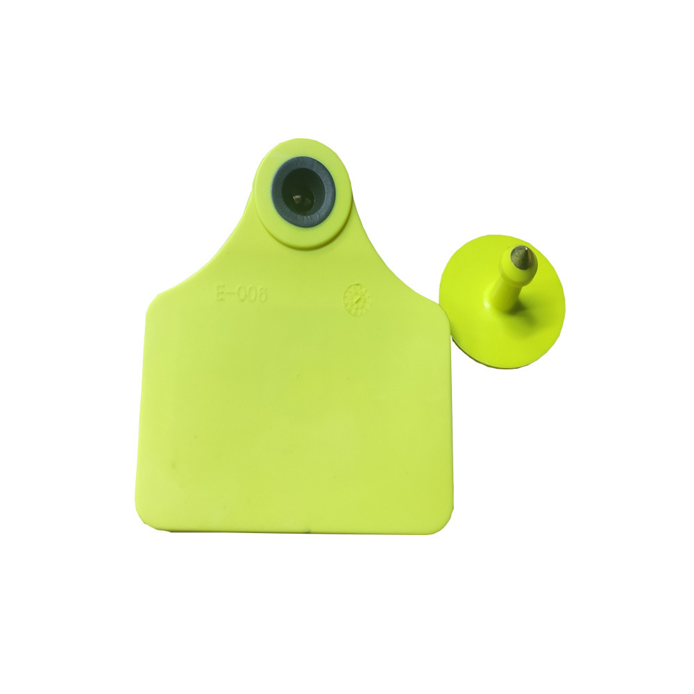 UHF Long Range Animal RFID Cow Cattle Plastic Ear Tag For Cattle With Chip Tracking Management System