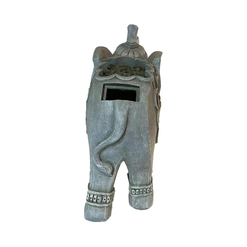 Custom Elephant Statue Outdoor Decoration Wholesale Elephant  Resin Figurine