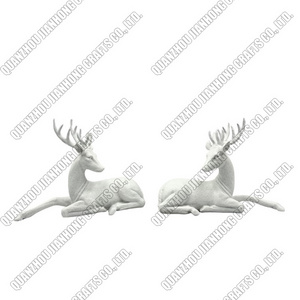 Custom Resin Custom Sculpture Statue Deer Custom Figurine For Holiday Ornament