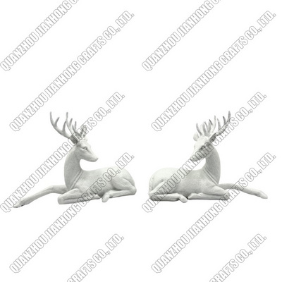 Custom Resin Custom Sculpture Statue Deer Custom Figurine For Holiday Ornament