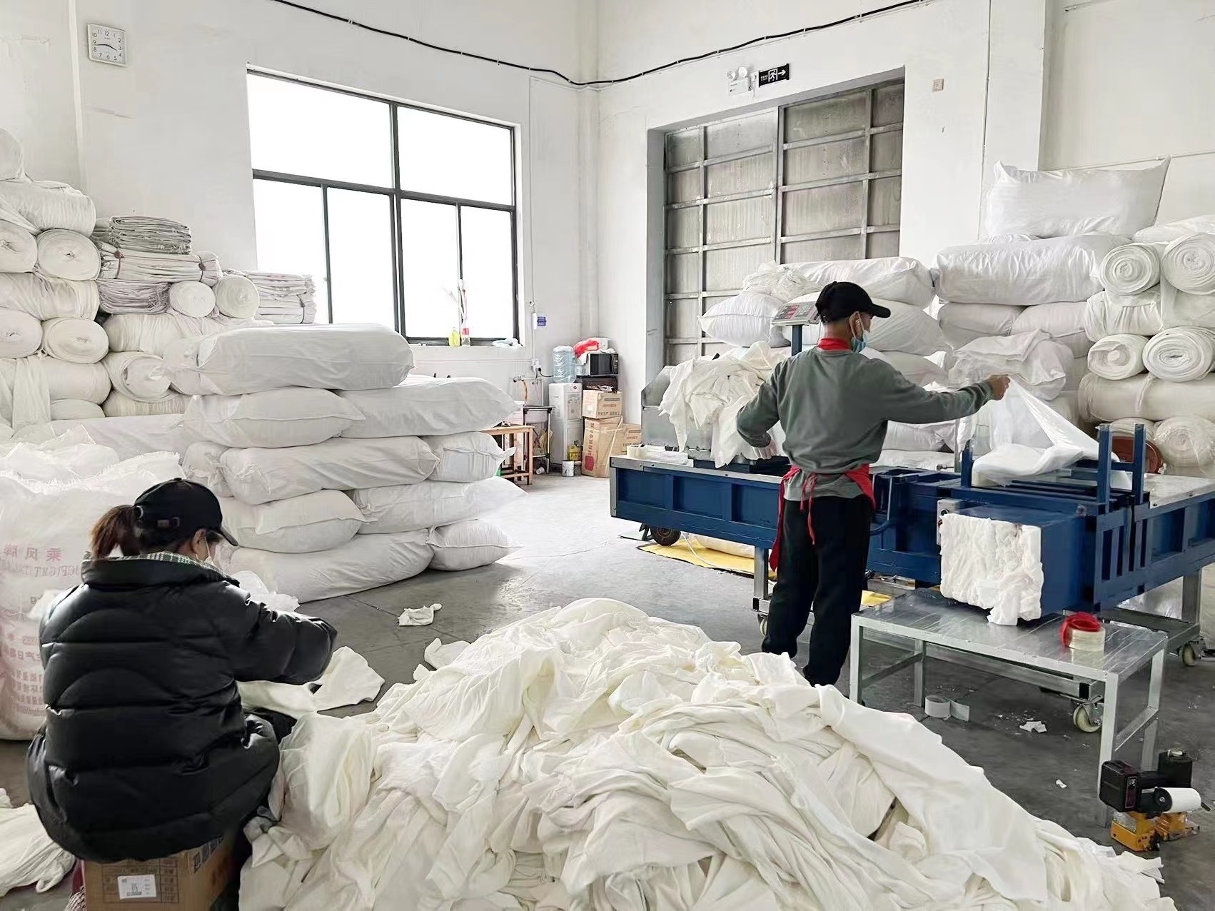 Impa code 232901 white tshirt  rags 10kg bales of packing 100 cotton industrial cotton rags in china