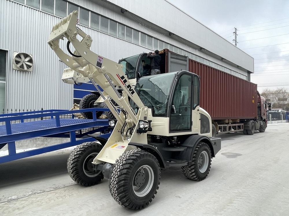 1 ton 2 ton 3 ton JIELI Snow Removal Wheel Loader made in CHINA