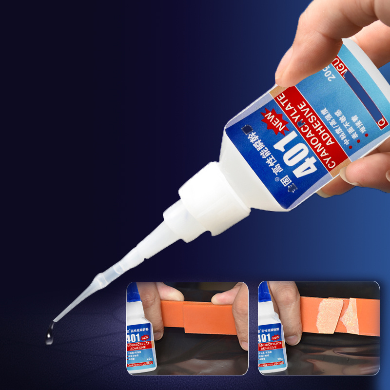 Premium Super Glue - Best Cyanoacrylate Adhesive Works Excellent with Metal Plastic Ceramics & More