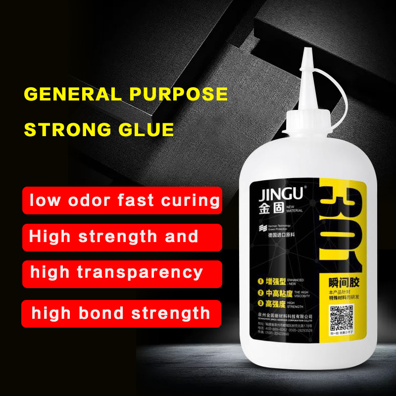 Crystal clear glue 20KG bulk pack cyanoacrylate adhesive instant super glue