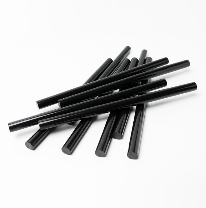 lot 11mmx300mm DIY Hot Melt Glue Sticks Black Color for Hot Melt Gun Car Audio Craft General Purpose