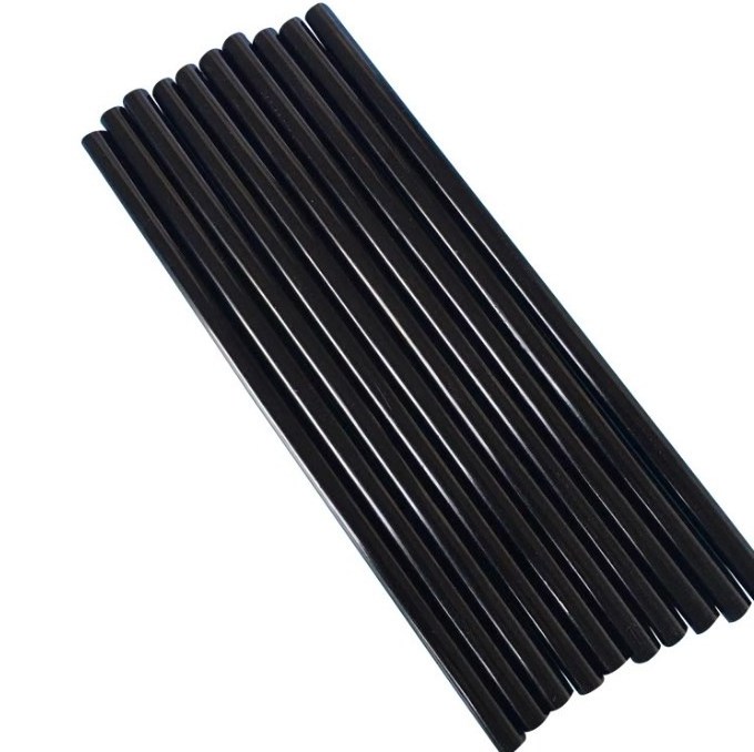 lot 11mmx300mm DIY Hot Melt Glue Sticks Black Color for Hot Melt Gun Car Audio Craft General Purpose