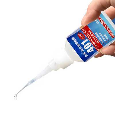 401 Super Glue Ultra Gel Clear Super glue For Plastic Wood Metal Crafts & Repair Cyanoacrylate Adhesive Instant Glue 20g