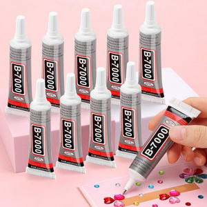 B7000 Jewelry Glue for Rhinestones Super Craft Glue with Precision Tip Multi Function Clear Glue Fabric Adhesive