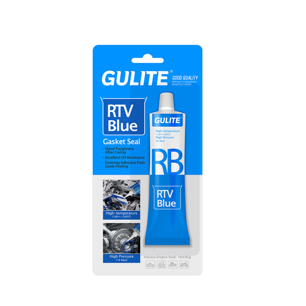 Blue Glue High Temperature Resistant Gasket-free Sealant for Vehicle Engine Oil Pan Sealant Car Engine Rtv Silicone Motorcycle