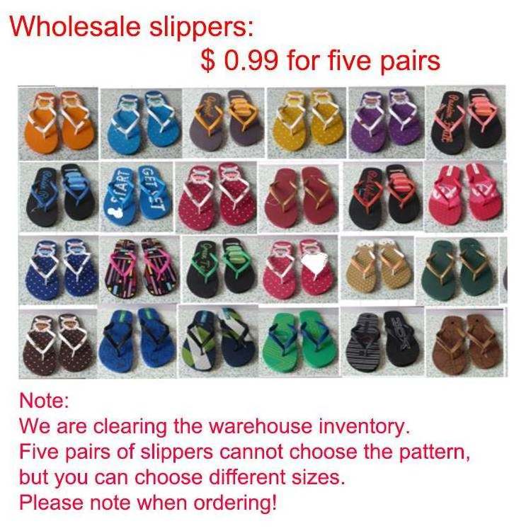 Sandals Decor Wholesale Flip Flops Accessories With Rhinestones For Beach Sublimation Women Flop Men Colorful Plastic Slipper