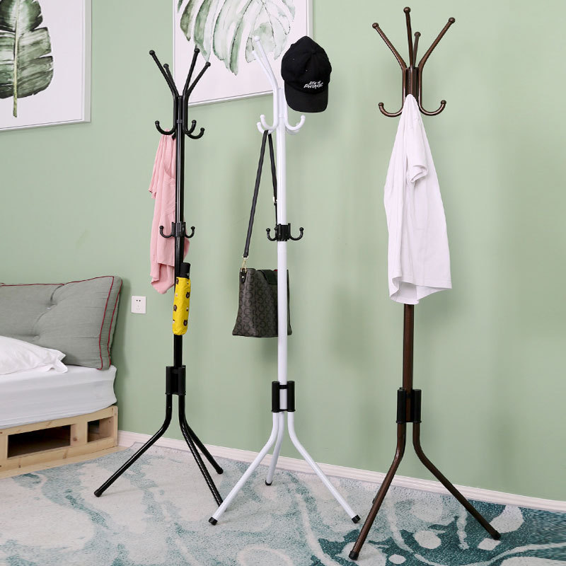 Modern European Easy Assemble Metal Tree Shaped Standing Coat Rack Clothes Hat Hanger