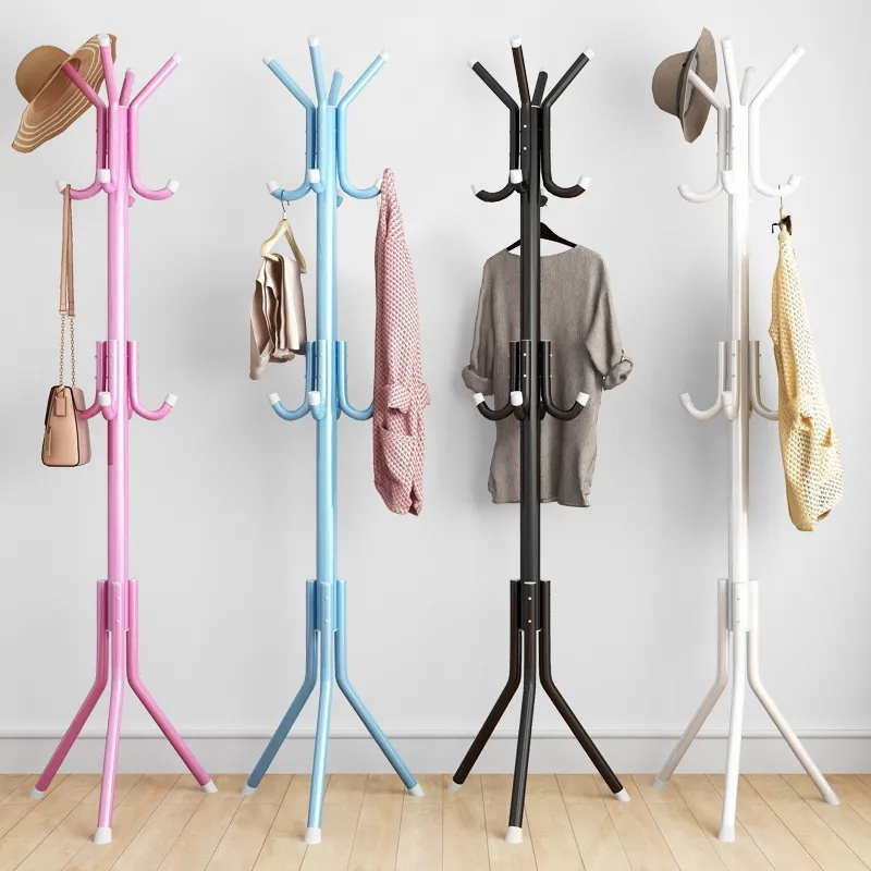 Hot Sell Bedroom Metal Stable coat rack stand Tree Hat Clothes Metal Coat Hanger Stand Garment Rack