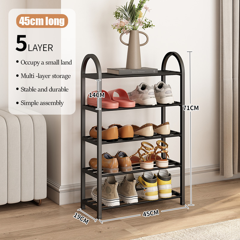 3 Tier Entryway Corner Modern Shoe Rack Storage Shoe Organizer For Home