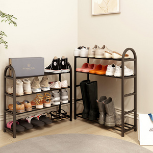 3 Tier Entryway Corner Modern Shoe Rack Storage Shoe Organizer For Home