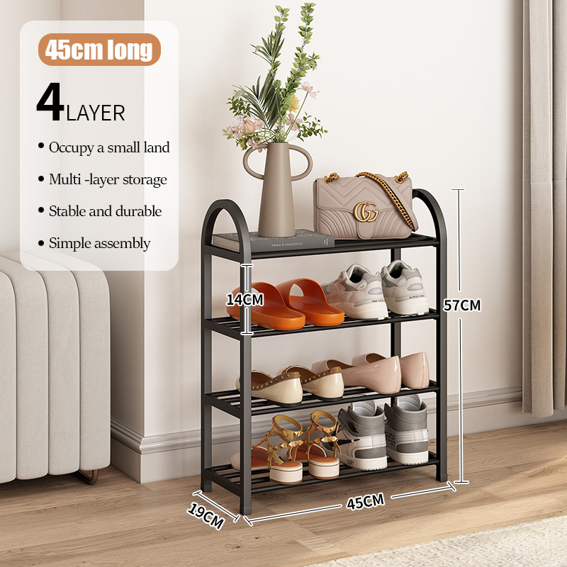 3 Tier Entryway Corner Modern Shoe Rack Storage Shoe Organizer For Home