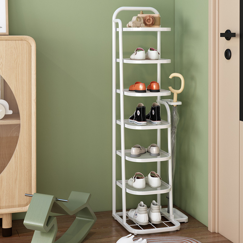 White Outdoor Shoe Rack Waterproof Designs Shoes Shelf Rack