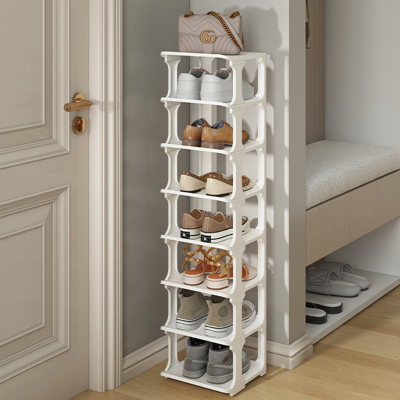 Hot Sale Diy Plastic Shoe Rack Organizer Narrow Shoe Racks For Home