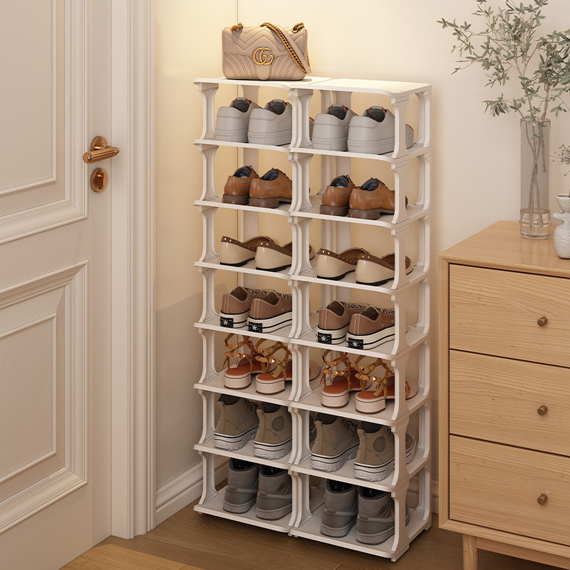 Hot Sale Diy Plastic Shoe Rack Organizer Narrow Shoe Racks For Home