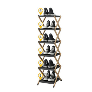 Hot Sale Metal Simple Collapsible Shoes Rack Folding Organizer Shoe Rack