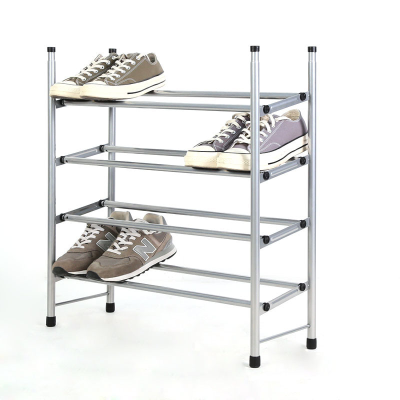 4 Tier Low Price Extendable Shoe Rack Metal Shoe Shelf Shoe Rack For Sale