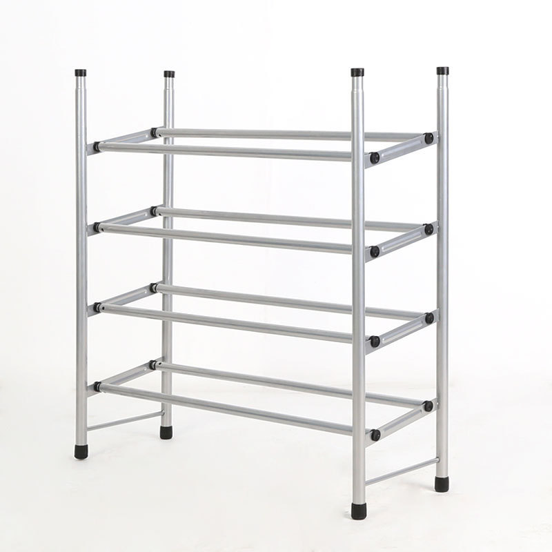 4 Tier Low Price Extendable Shoe Rack Metal Shoe Shelf Shoe Rack For Sale