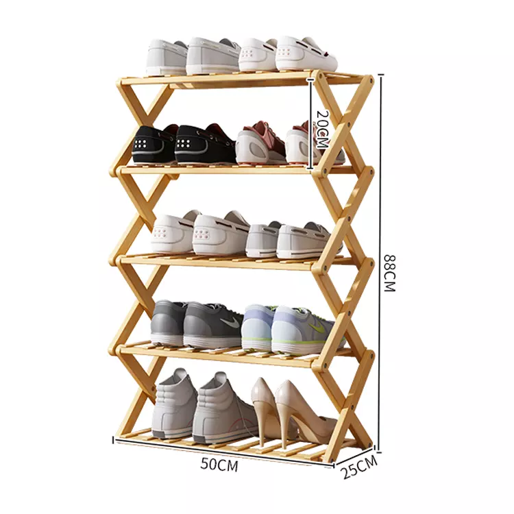 Custom Portable Shoe Rack Organizer Shelf Foldable Shoe Rack