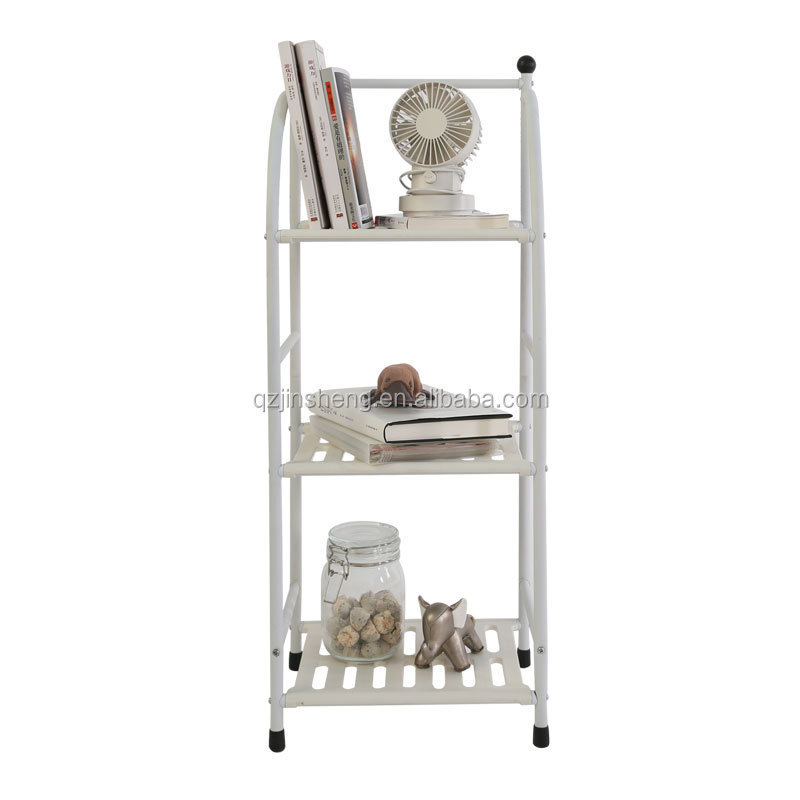 3 Tier Home Corner Storage Rack Kitchen Organizer Shelf For Bathroom