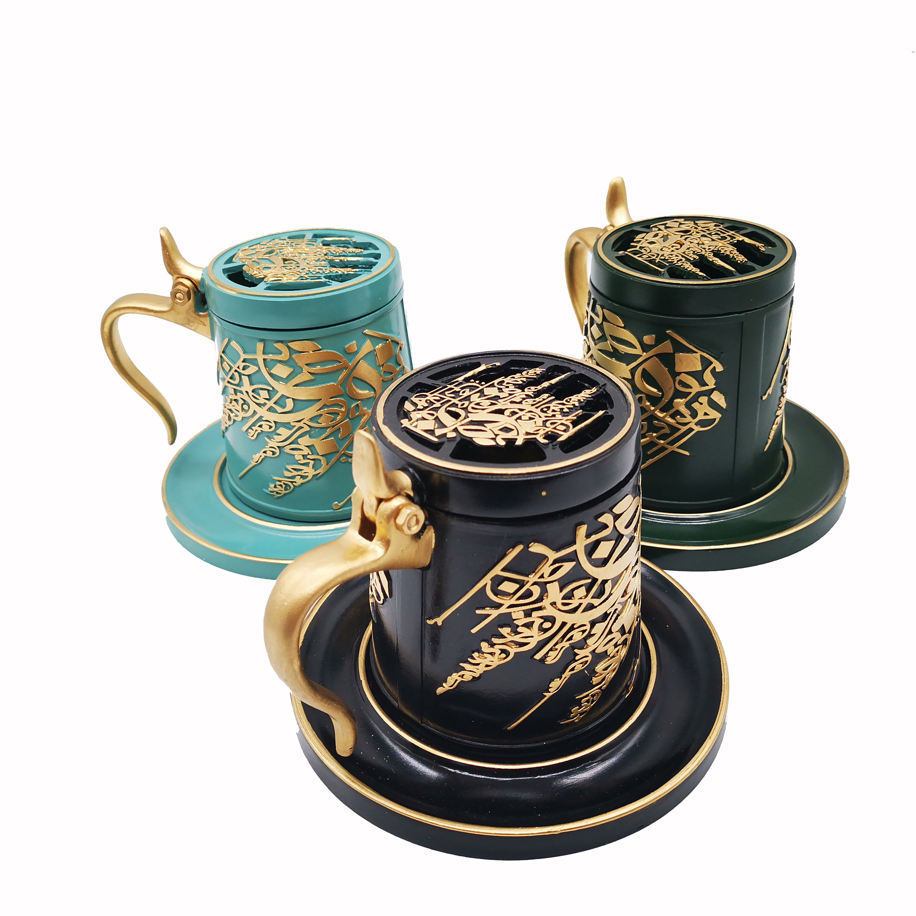 KX-03 Freshen Air resin gift packing incense burner Saudi Arabic Aromatherapy Furnace censer&Dukhoor