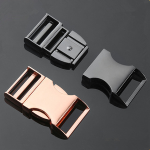 Wholesale Metal Quick Release Buckles For Bags Hardware Zinc Alloy Dog Pet Collar Fast Side Release Buckles