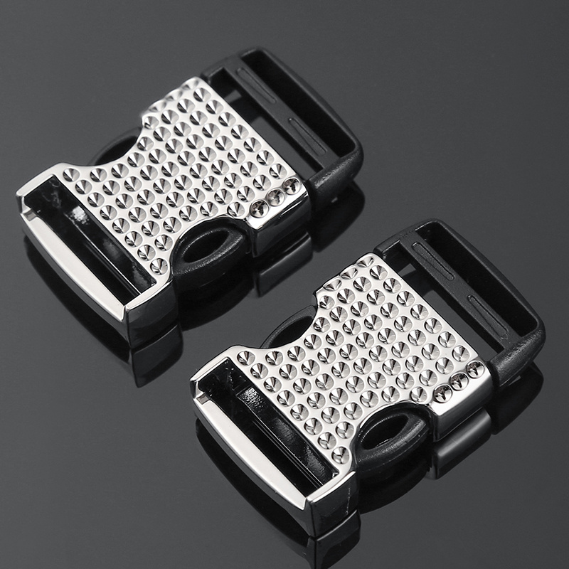 Factory Wholesale Metal Buckles For Bag Straps Customise Stainless Steel 25MM Metal Belt Buckle