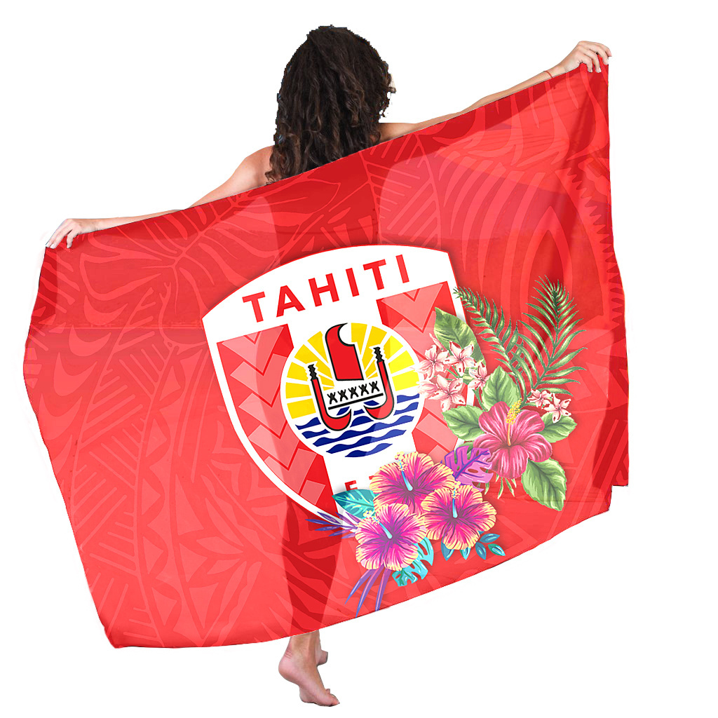 2023 Novelty TAHITI Custom Beach Sarong Women Dropshipping Polynesian Tribal Fashion Trend Swimsuit Cover Up Big Sarongs In Bulk