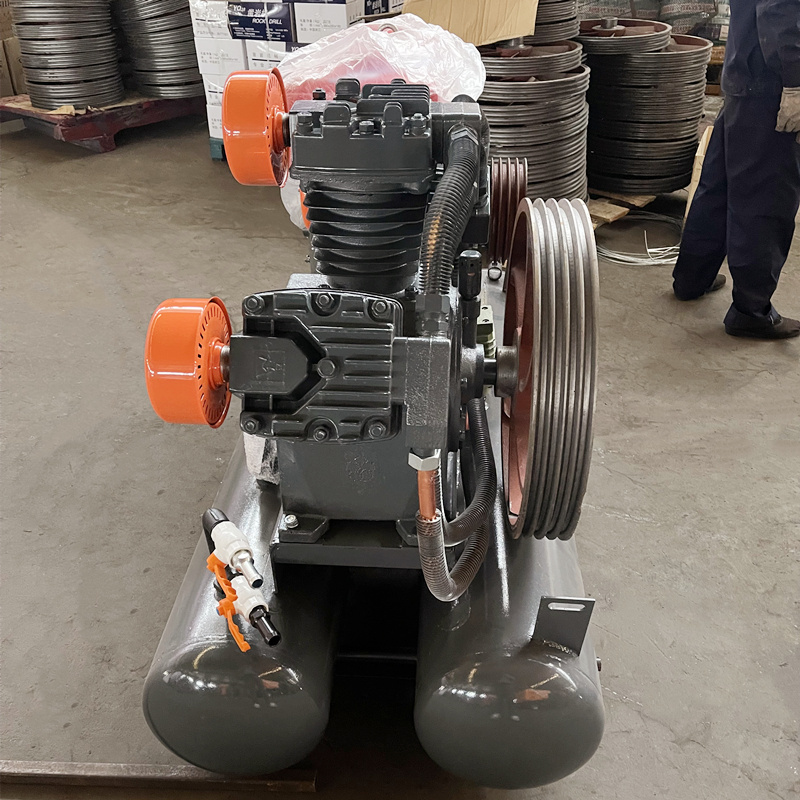 W3.2-7 7bar mobile diesel air compressor drilling machine portable mining air compressor for drilling holes