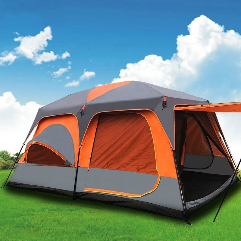 JWF-137 Wholesale camping outdoor 5-8 persons luxury waterproof large family tent