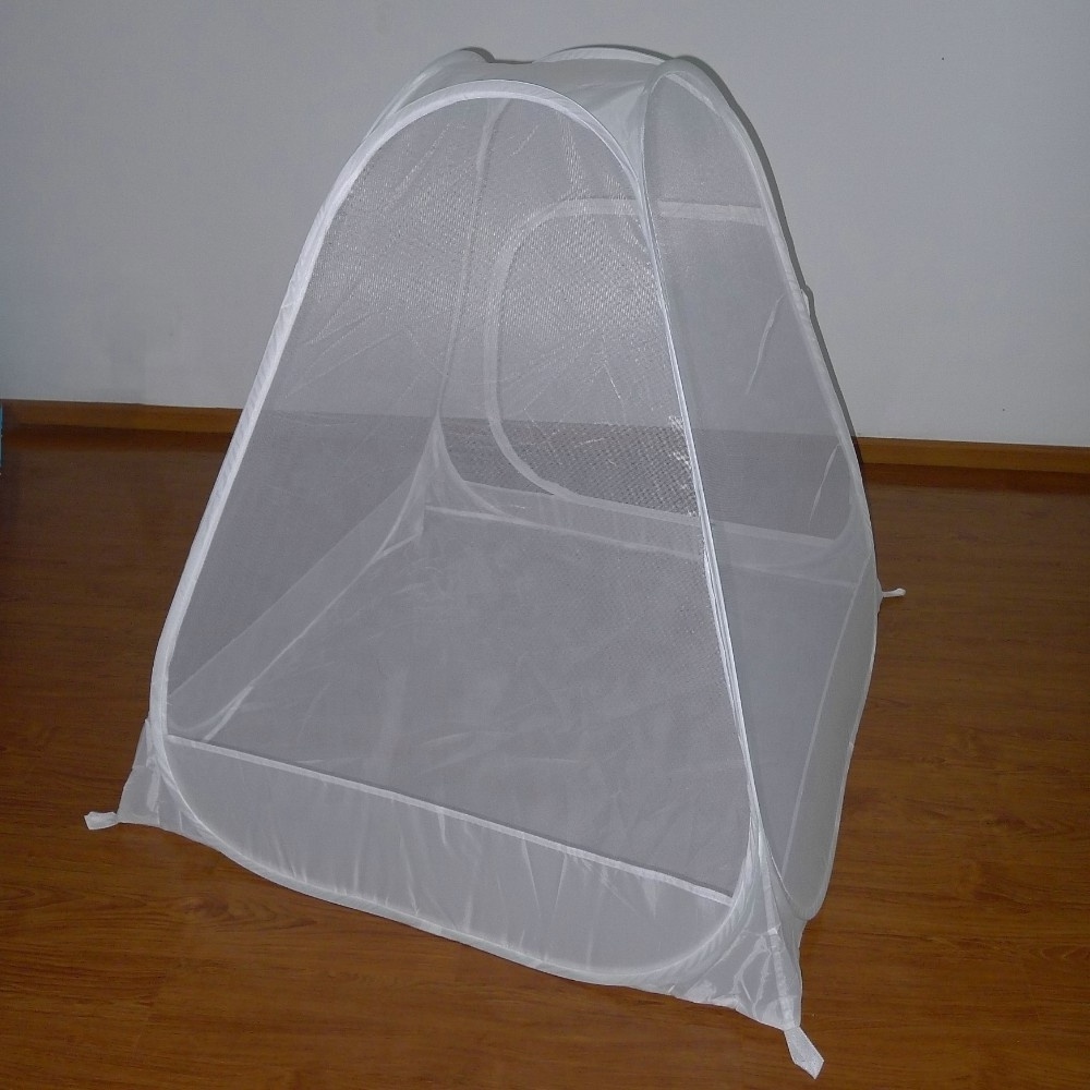 JWS-011B Cheap white pop up personal mosquito net one touch tents canopy